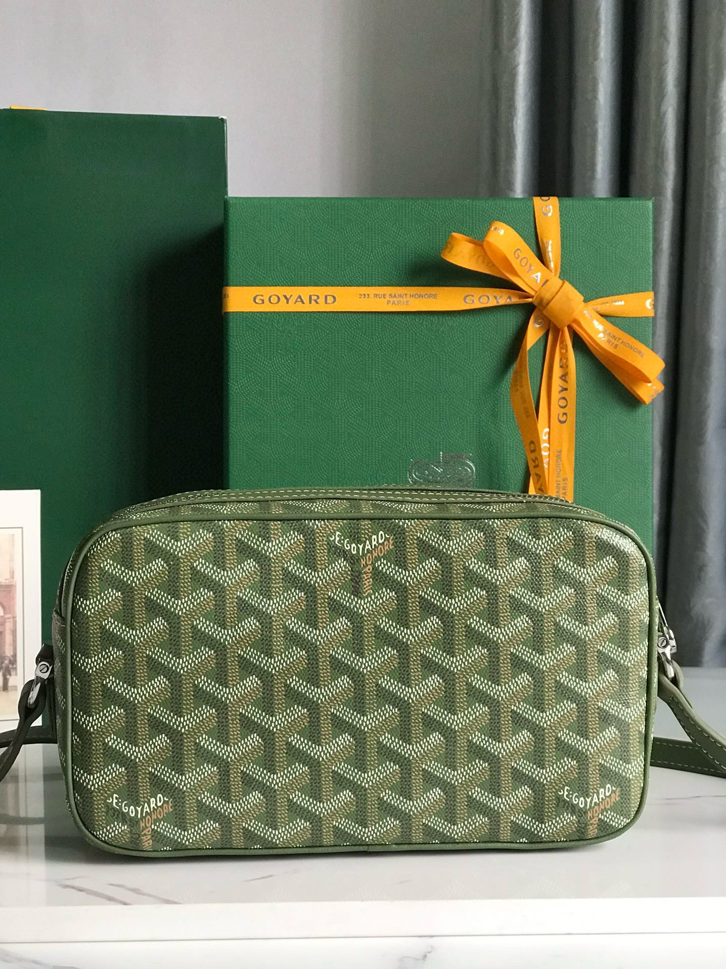 GOYARD CAP-VERT PM BAG