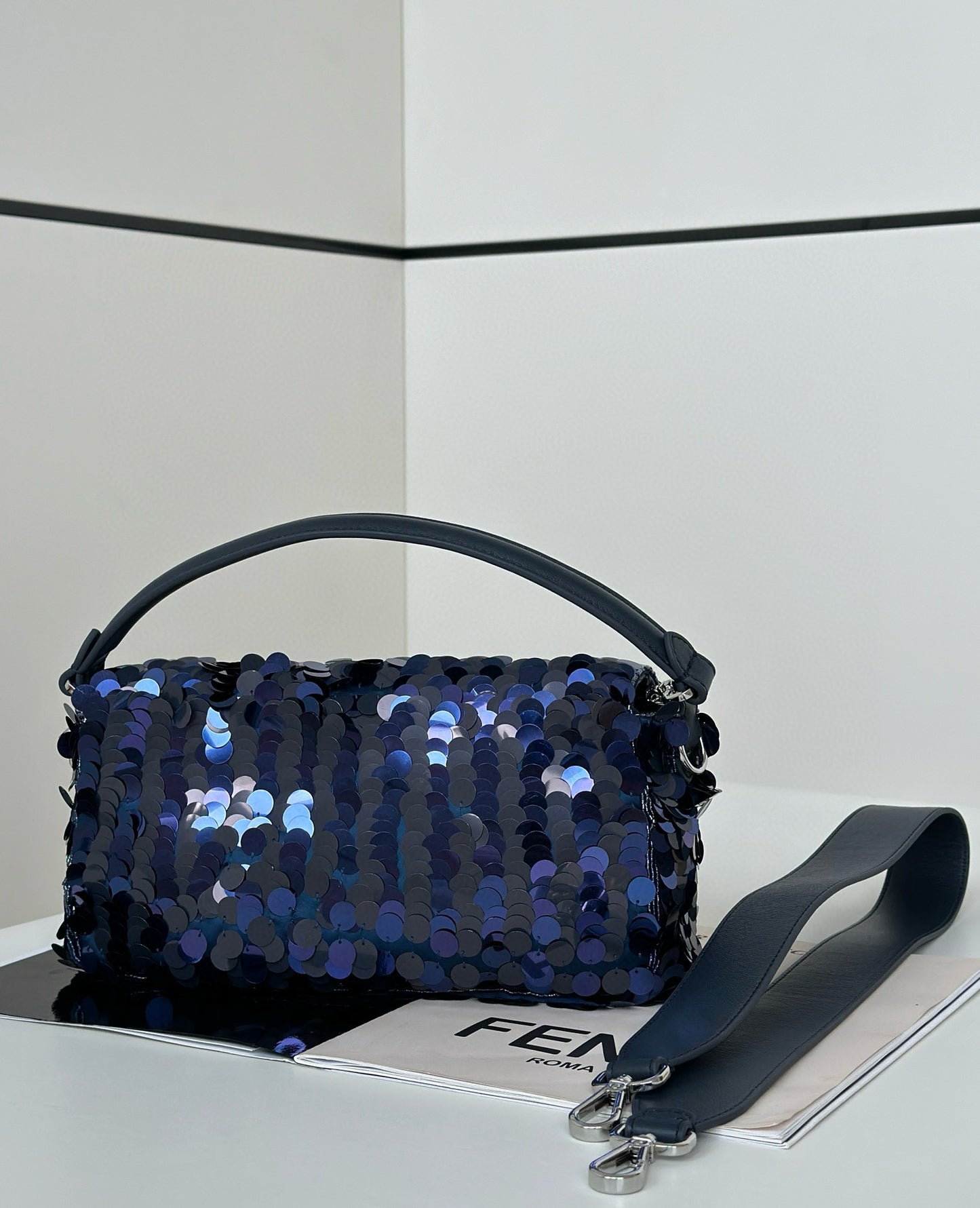 Fendi Baguette Sequins Bag