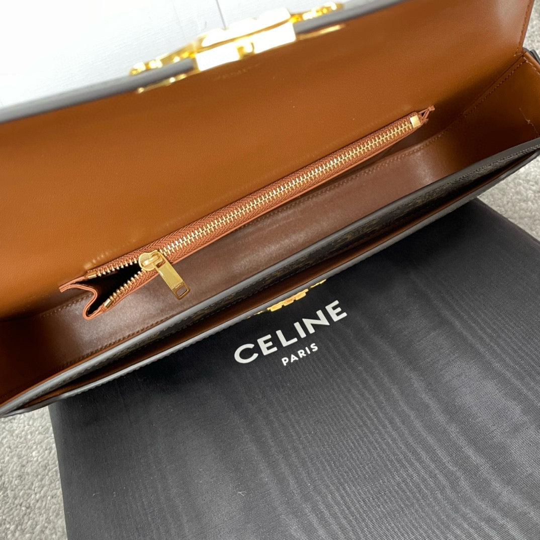Celine Triomphe Shoulder Bag