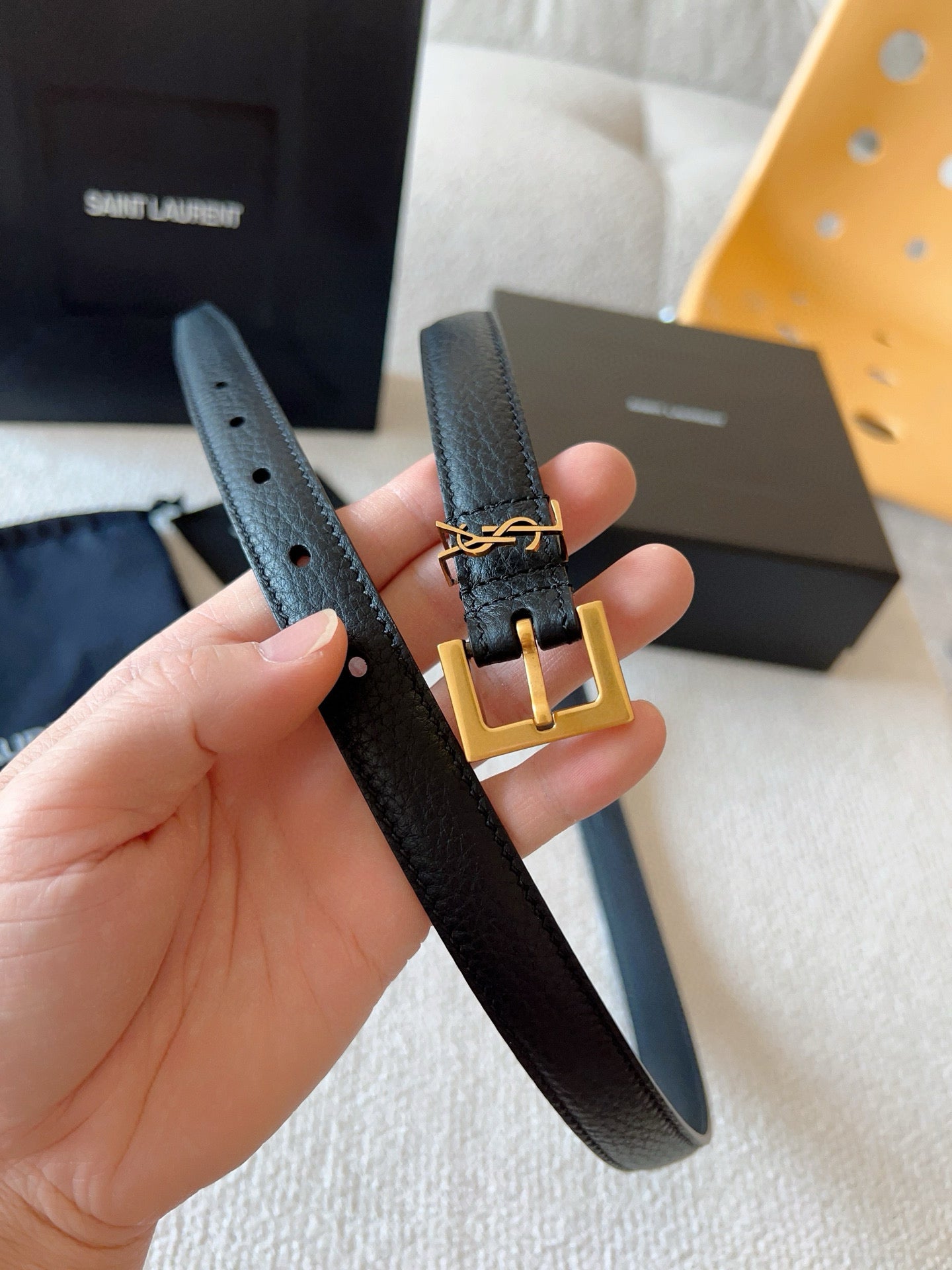 Saint Laurent Belt