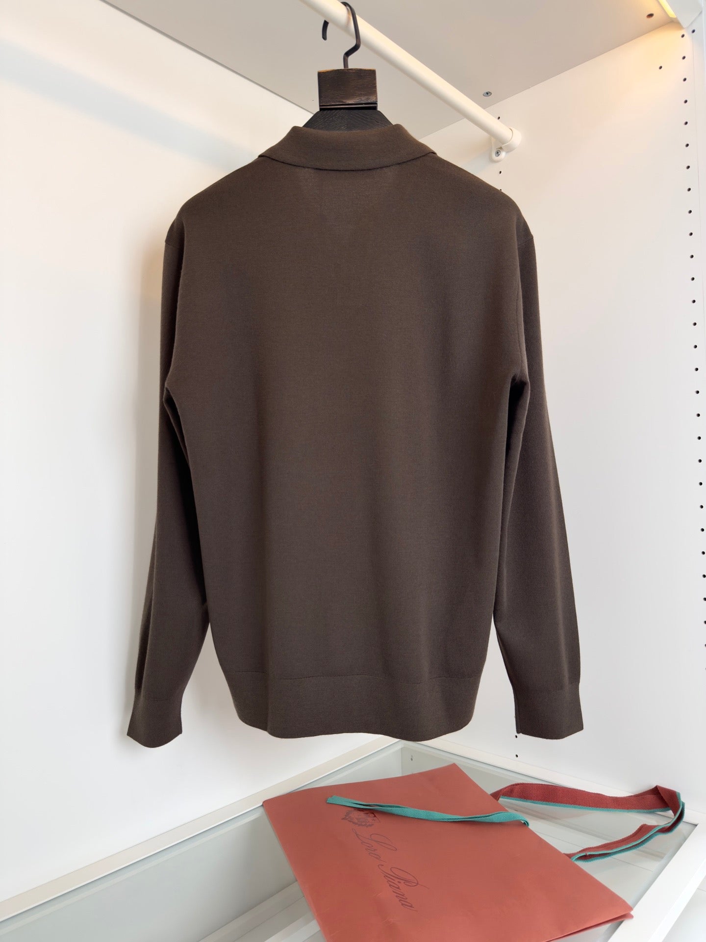 Loro Piana Long Sleeve Polo