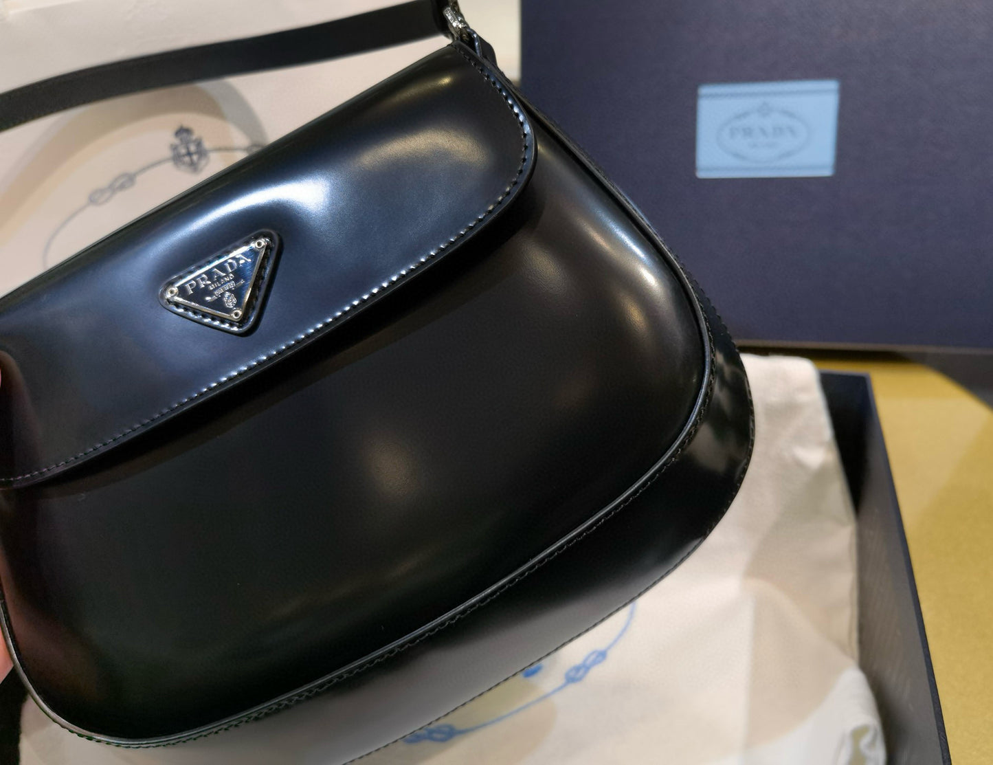 Prada Cleo Shoulder Bag
