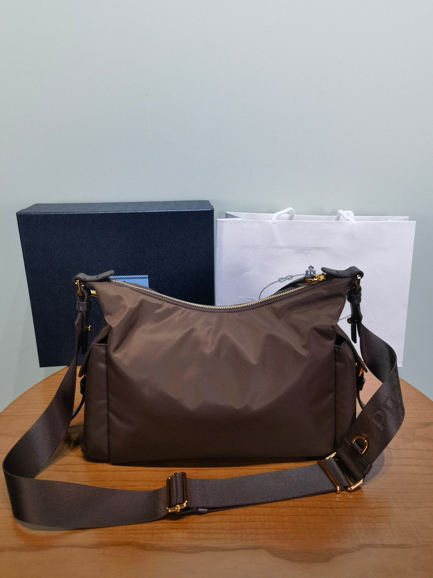 PD Re-Nylon Aimee Shoulder Bag