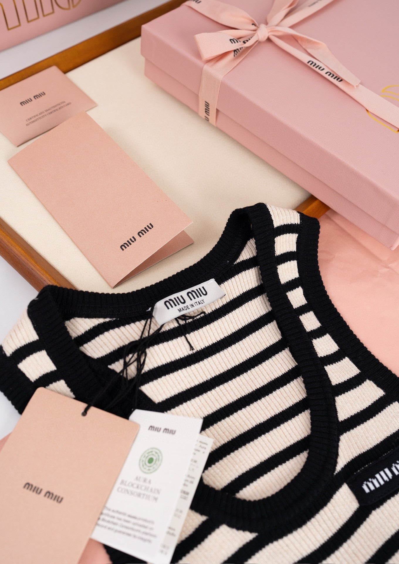 Miu Miu Crop Top
