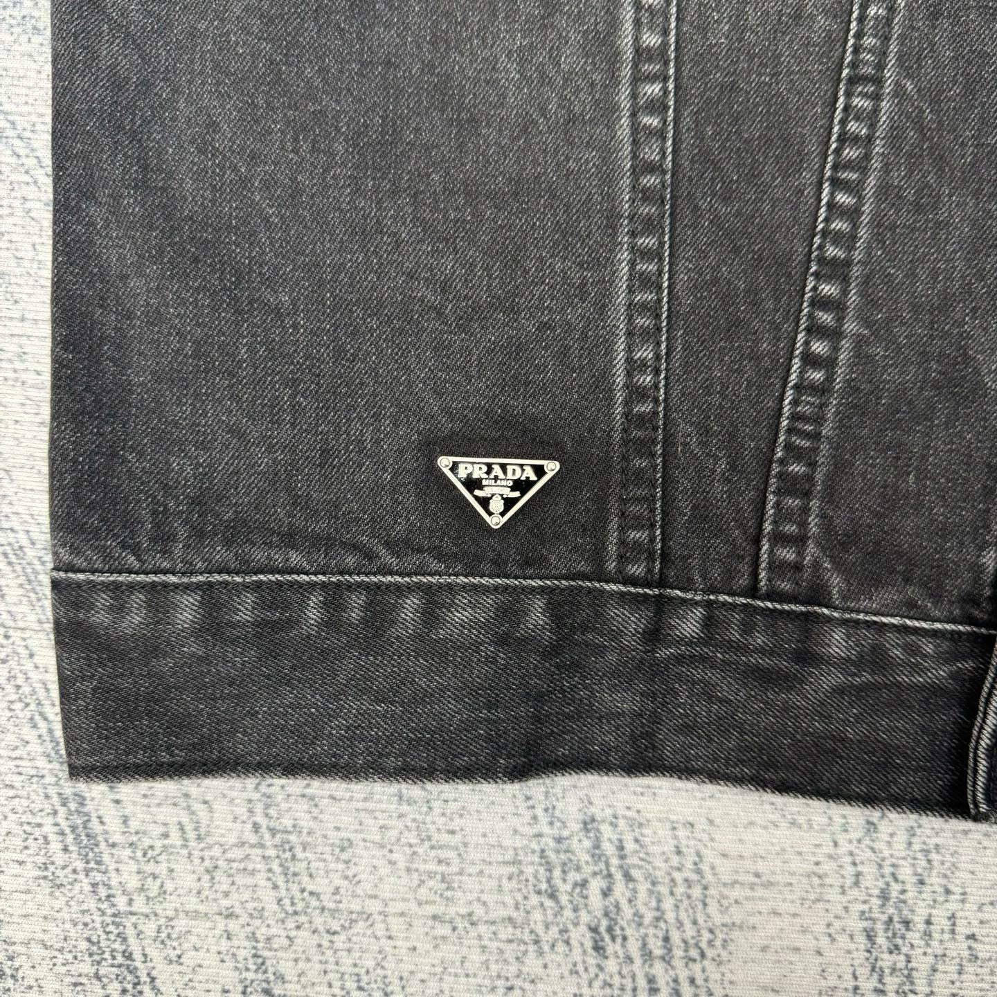 Prada Denim Blouson Jacket