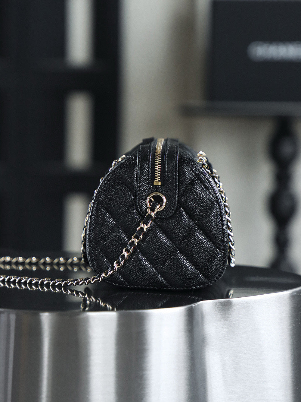 Chanel 25P Mini Bowling Bag