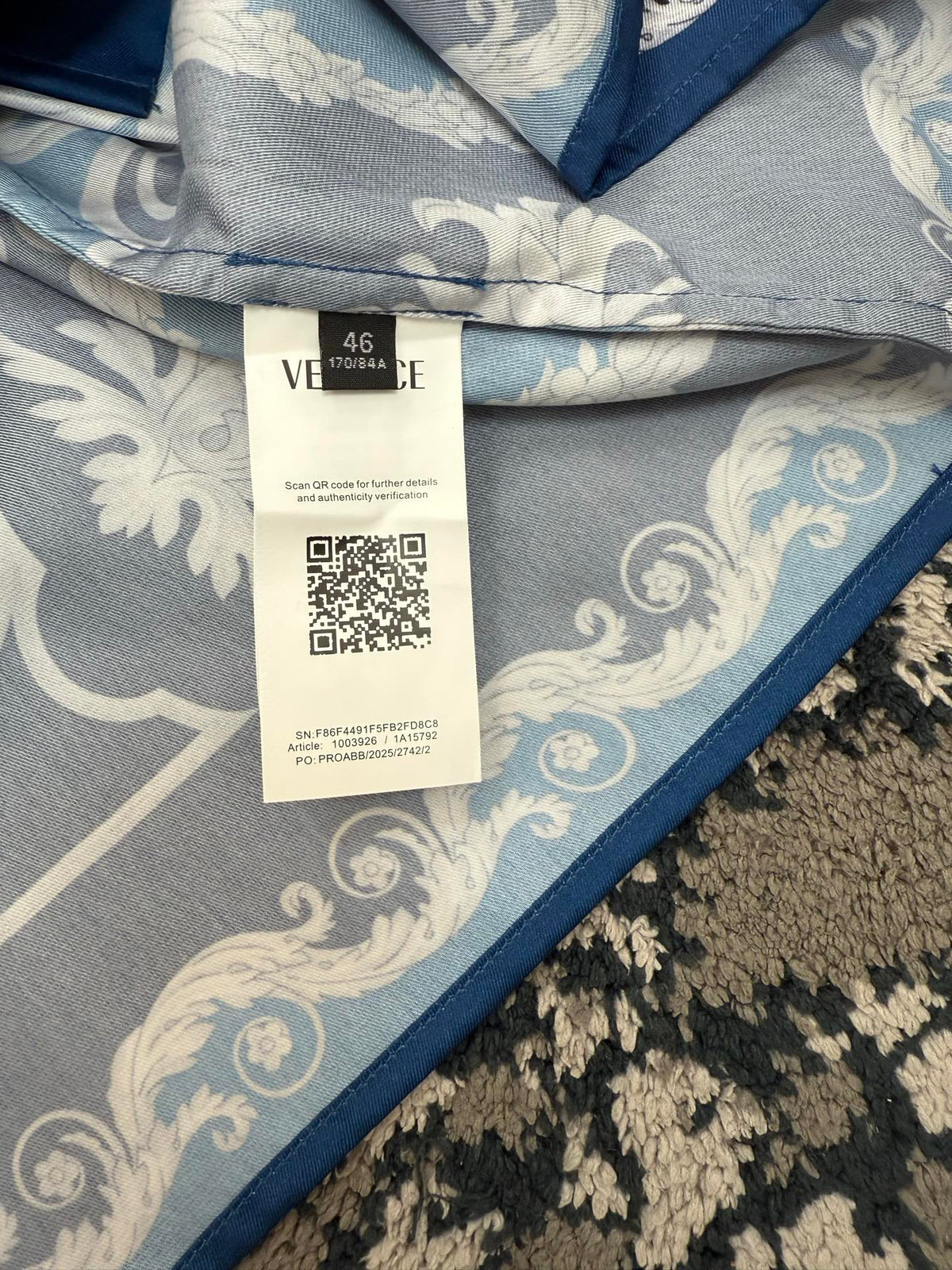 Versace Long Sleeve Shirt