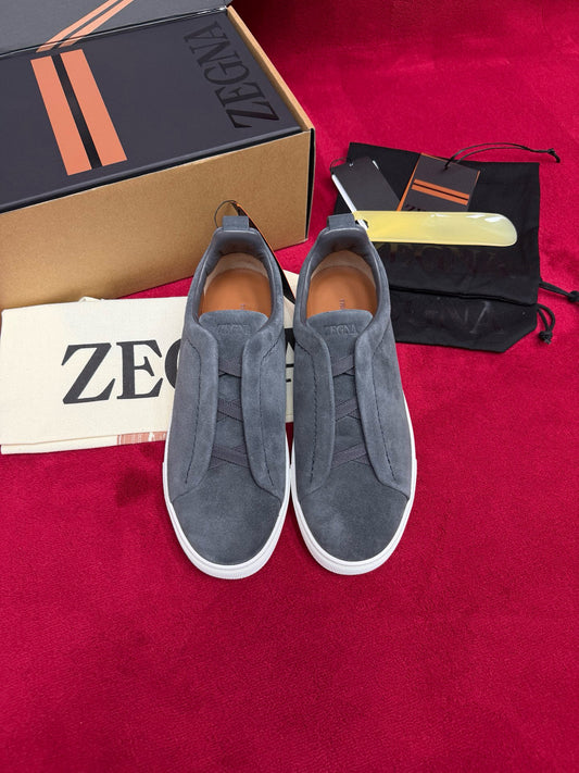 Zegna Suede Sneakers