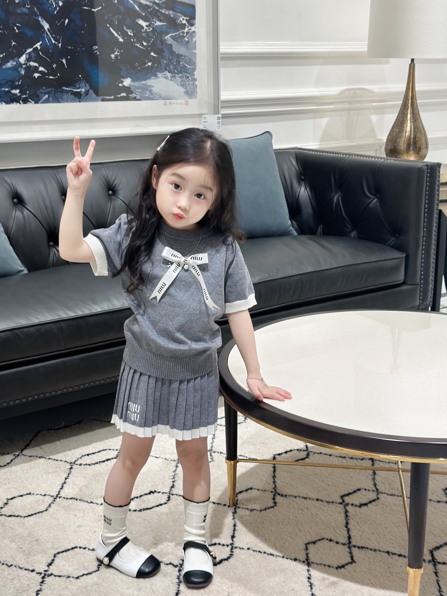 MiuMiu Shirt/Skirt Set