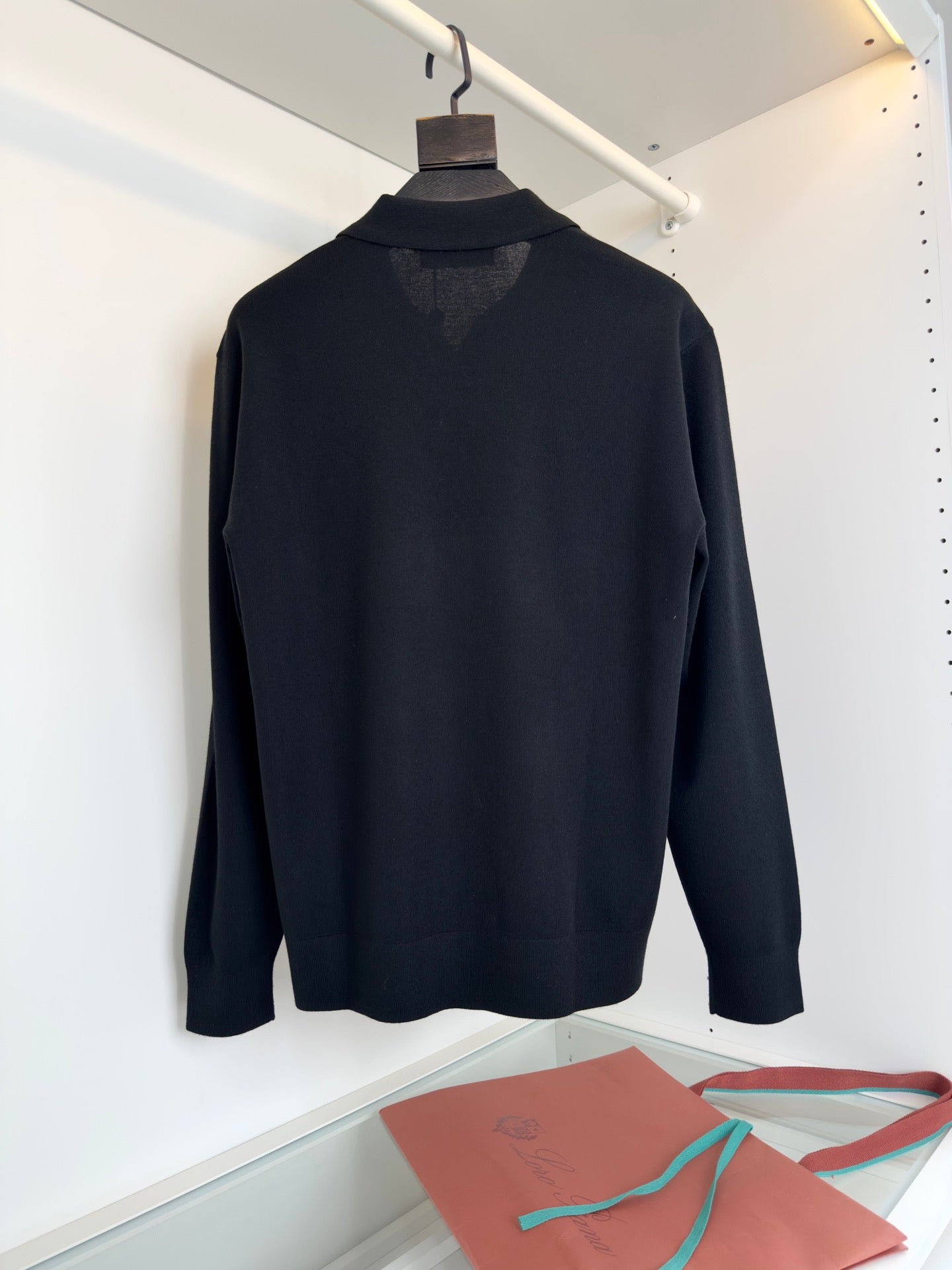 Loro Piana Long Sleeve Polo