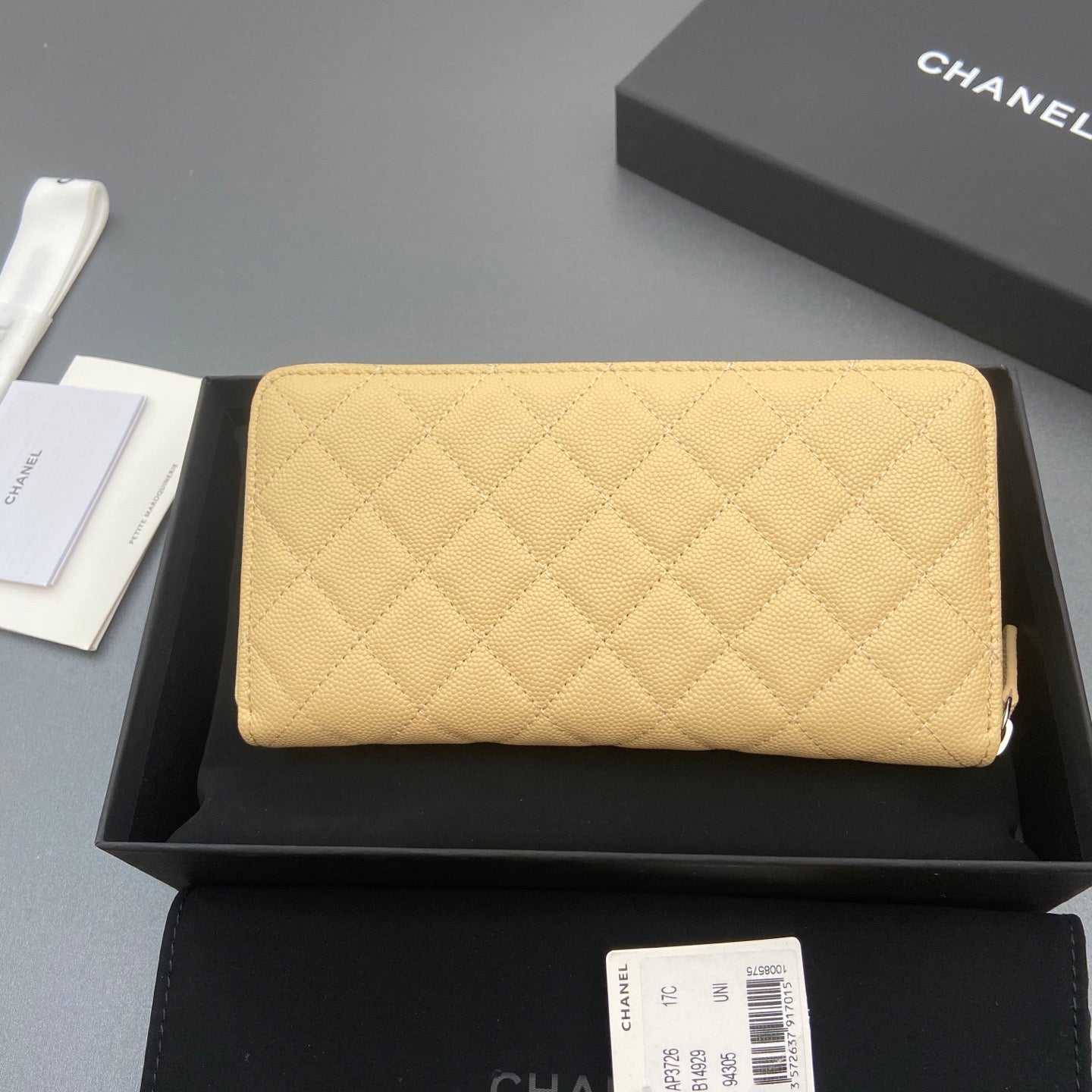Chanel Long Zipped Wallet
