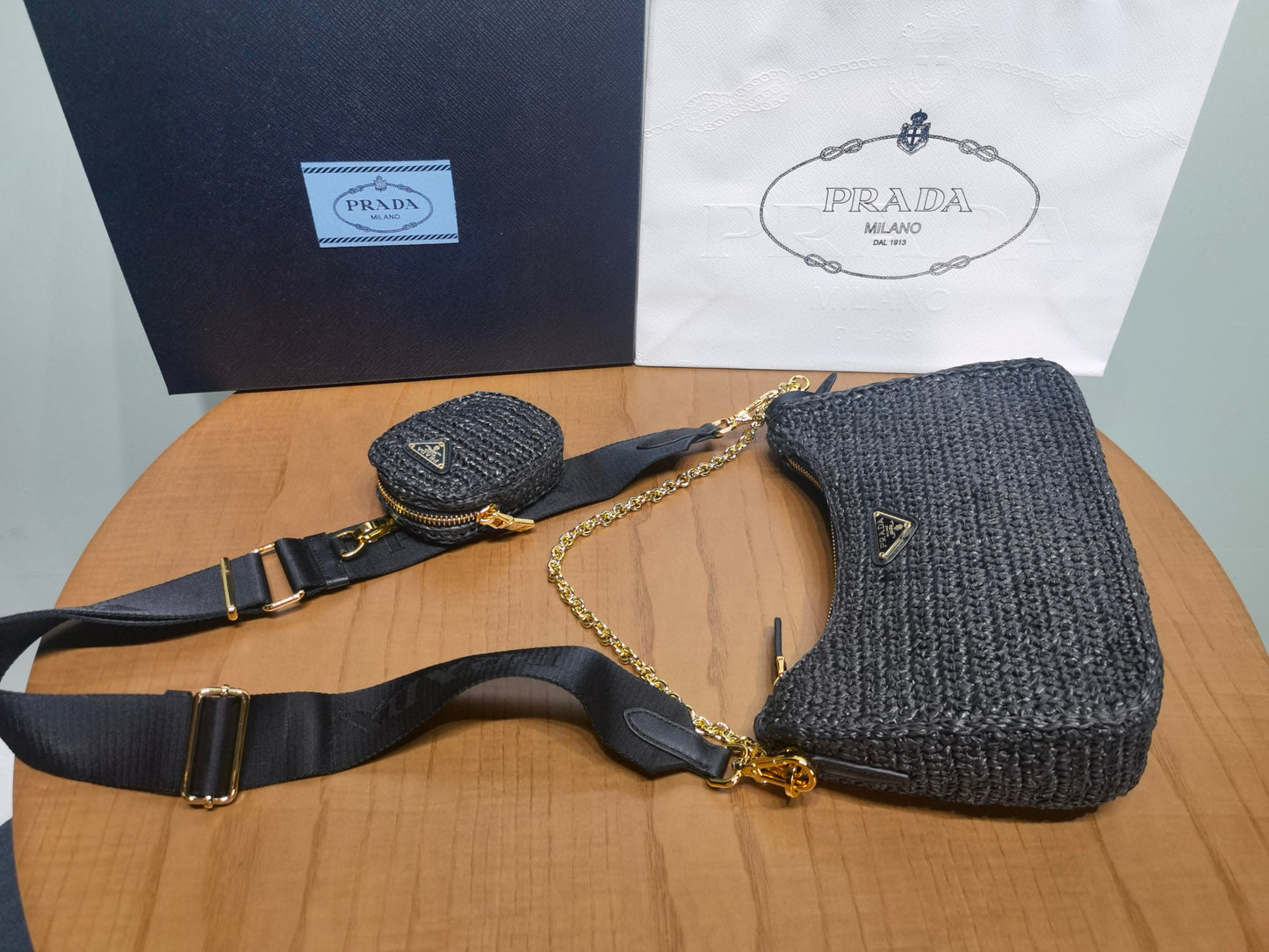 Prada 3 in 1 Cross Body Bag