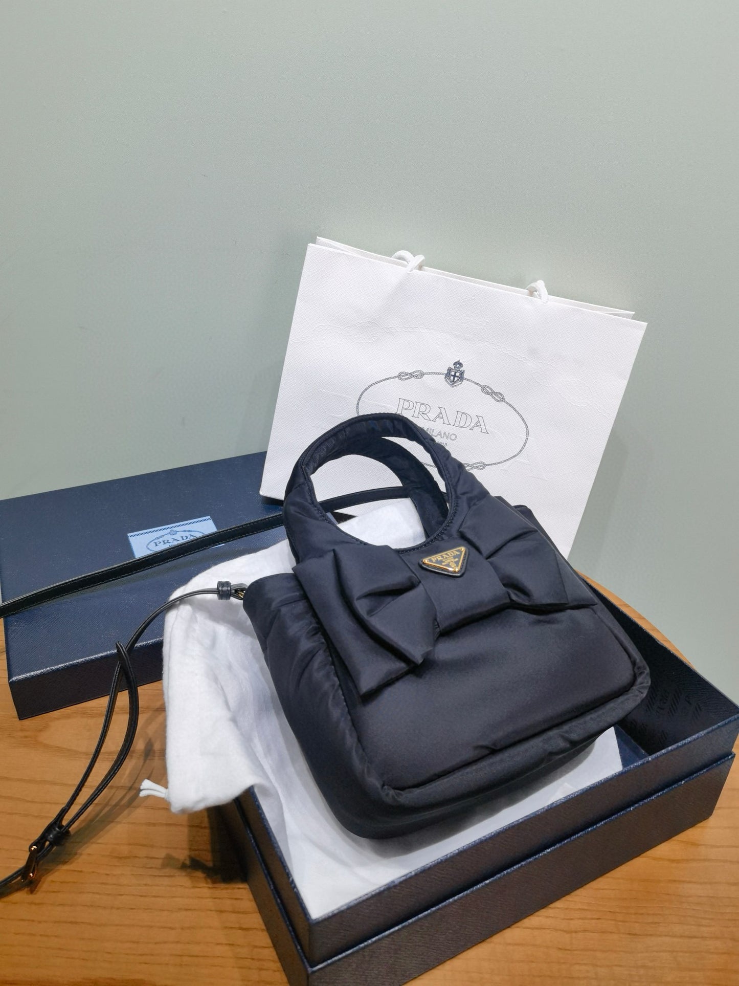 Prada Knot Mini Tote