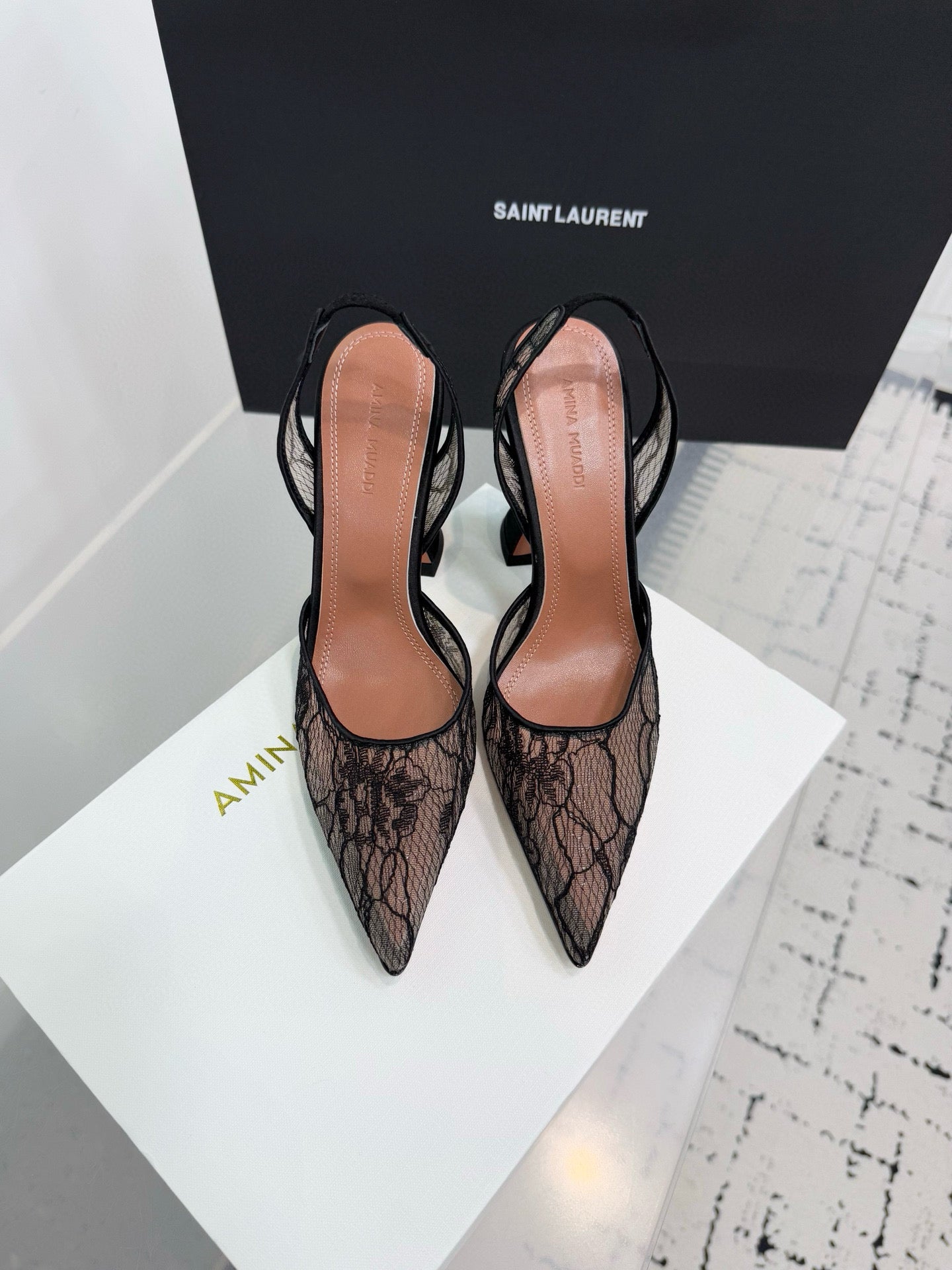 Amina Muaddi Heels