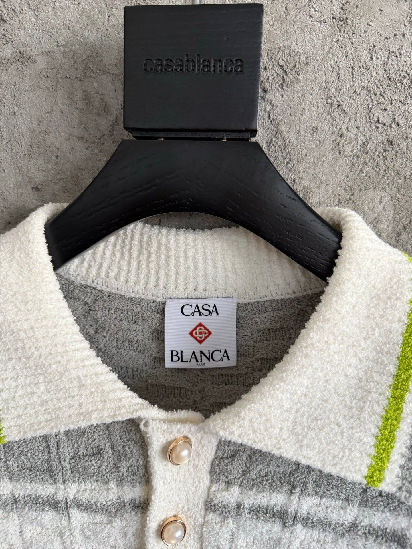 Casablanca Long Sleeve Polo