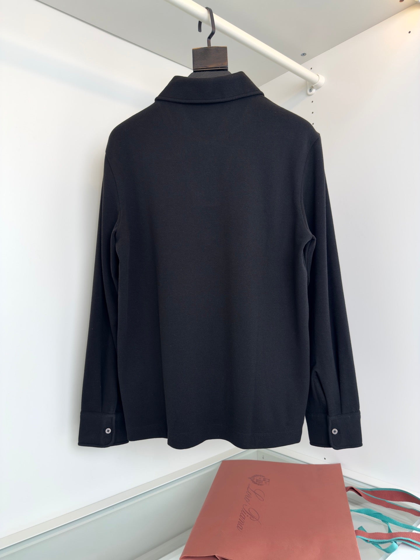 Loro Piana Long Sleeve Polo