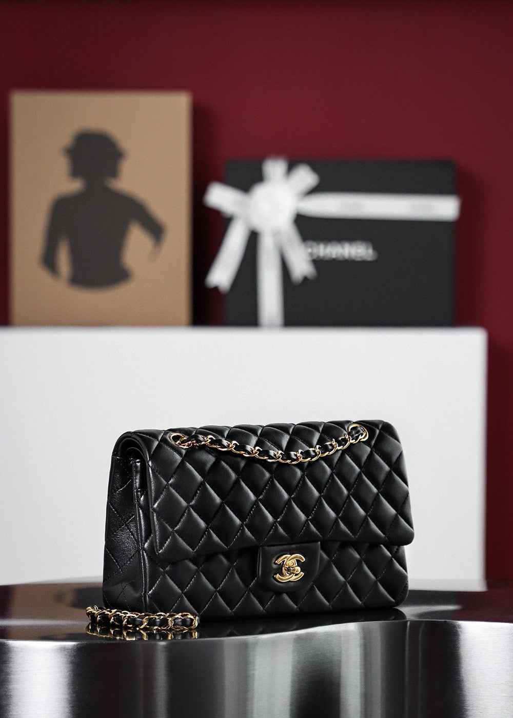 Chanel CF Bag (15.5x25.5x6.5cm)