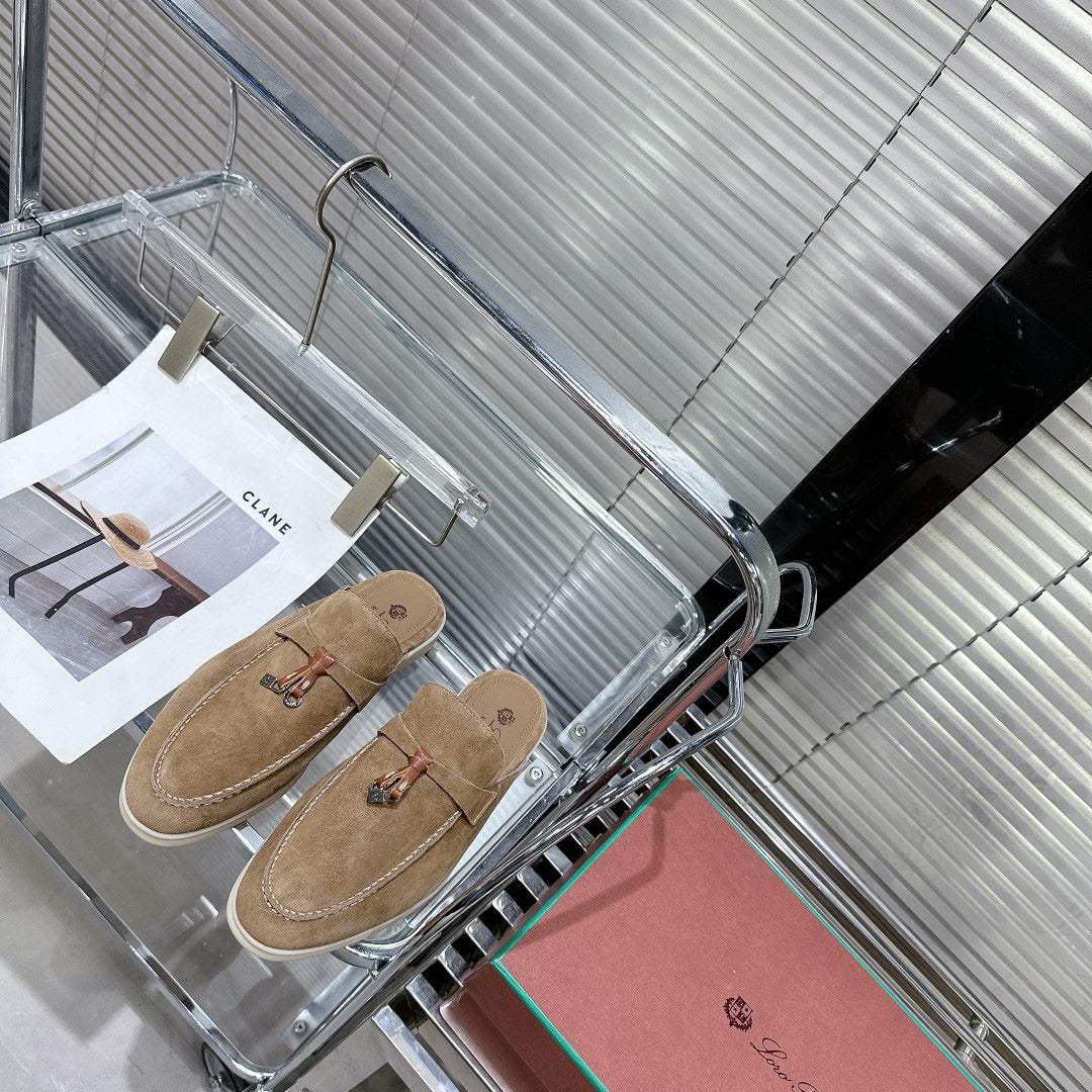 Loro Piana Sabot Loafers