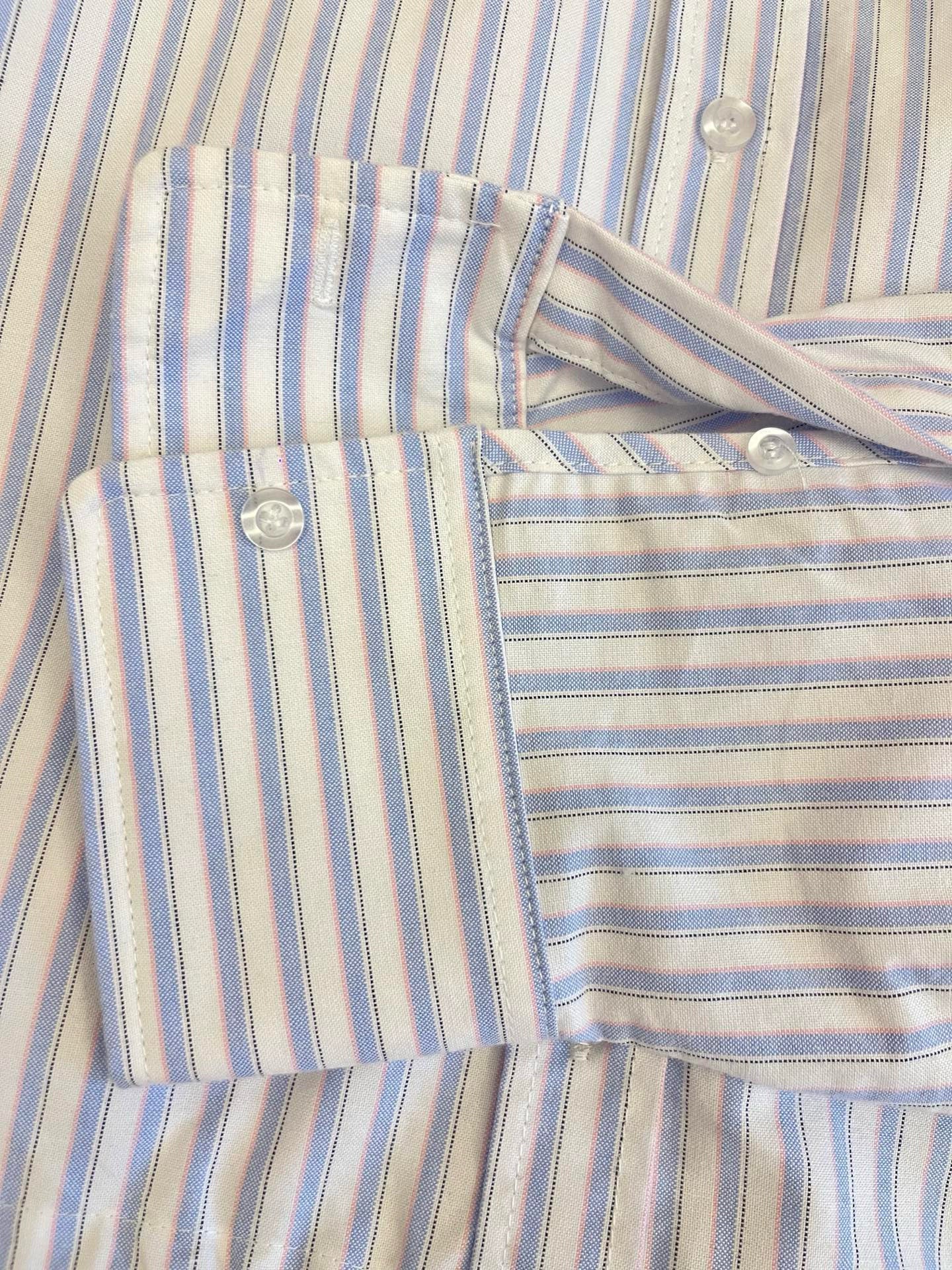 Alexander Wang Striped Cropped Shirt