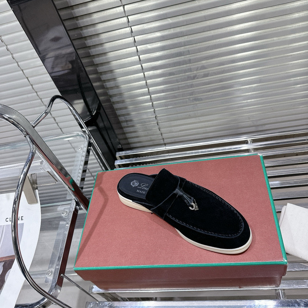 Loro Piana Sabot Loafers