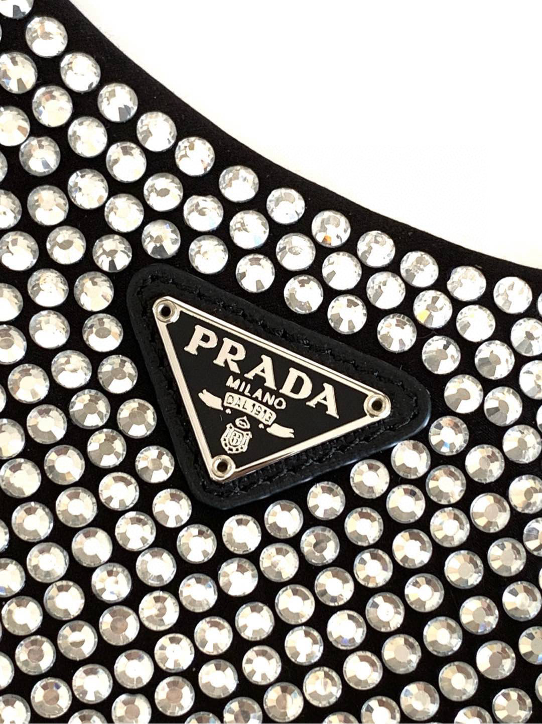 Prada Satin Crystal Bag
