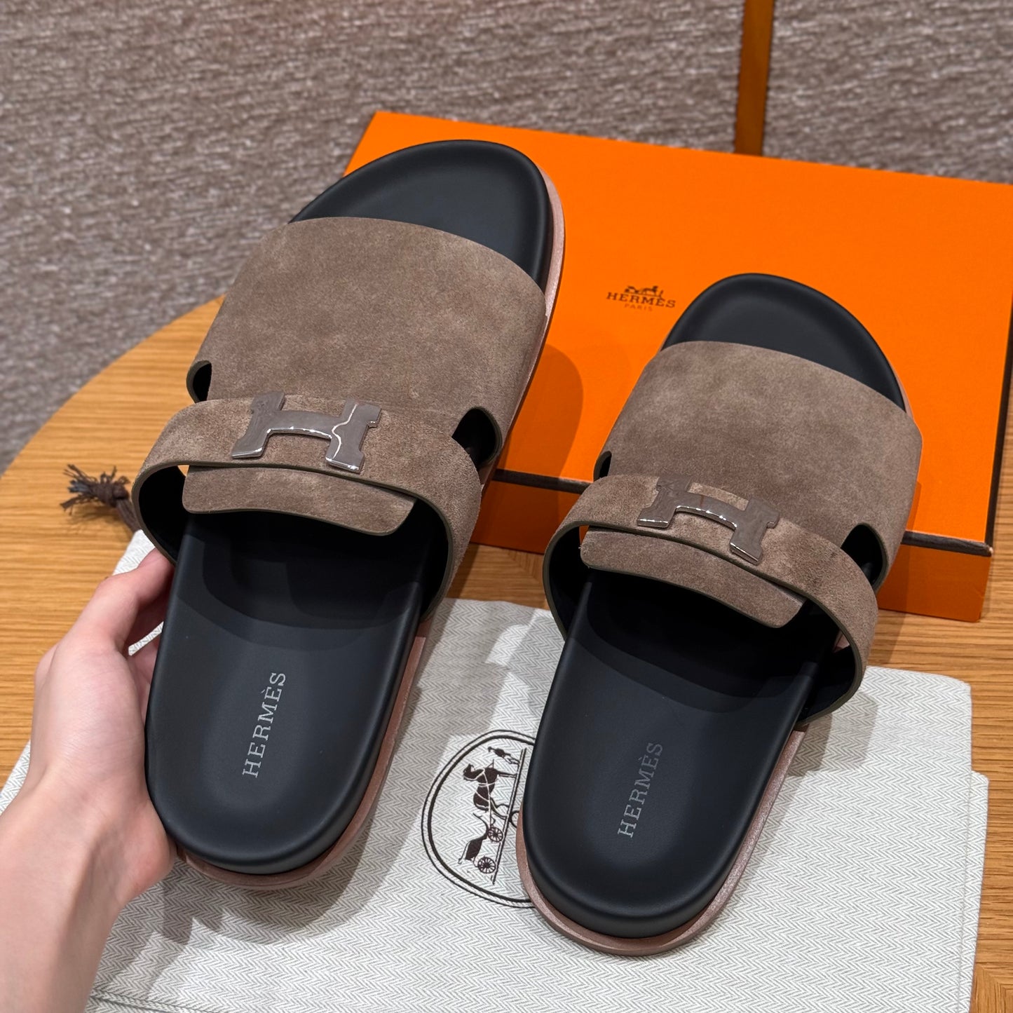 Hermes Jaures Sandals