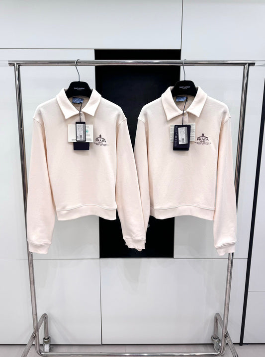 Prada Long Sleeve Polo