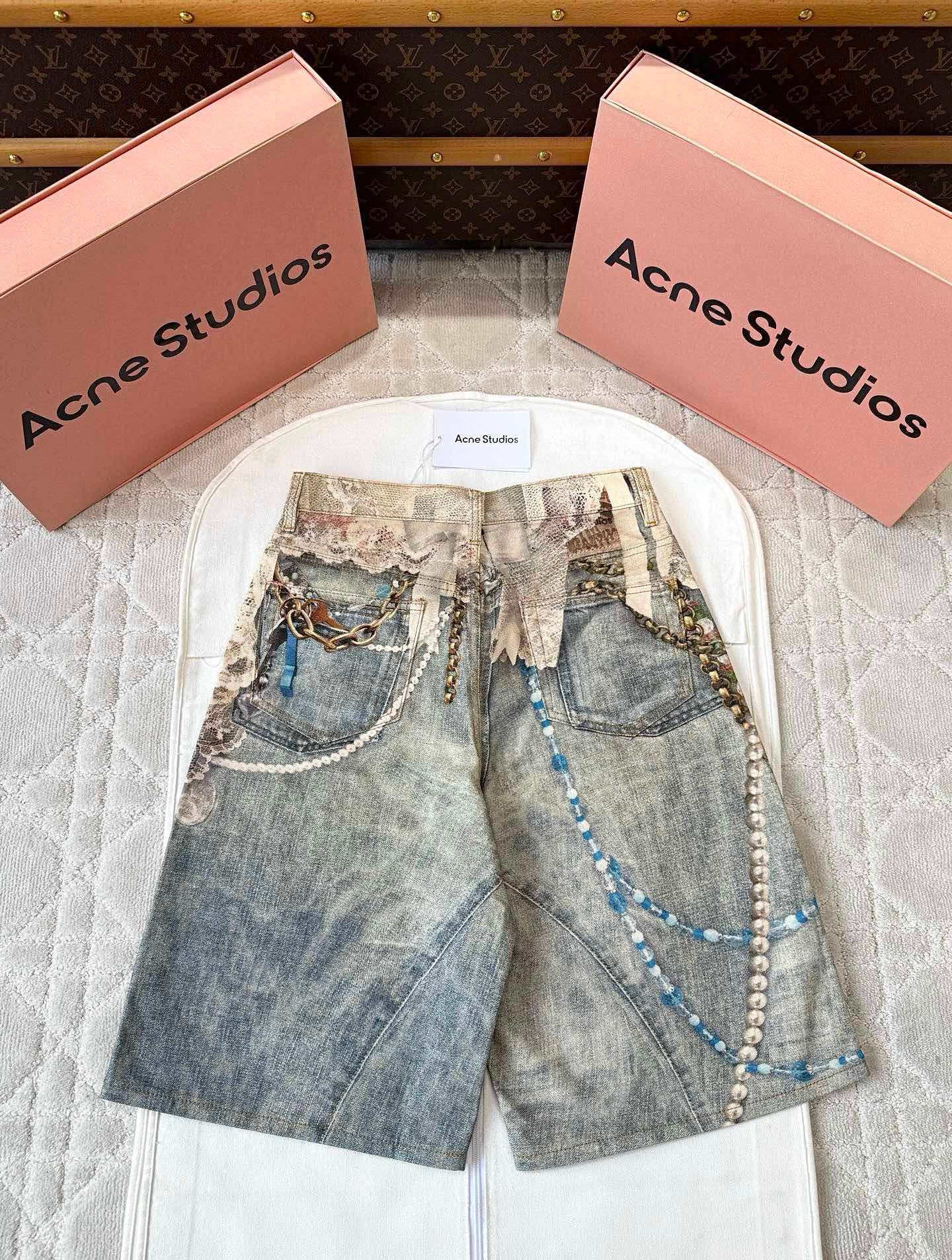 Acne Studios Denim Shorts