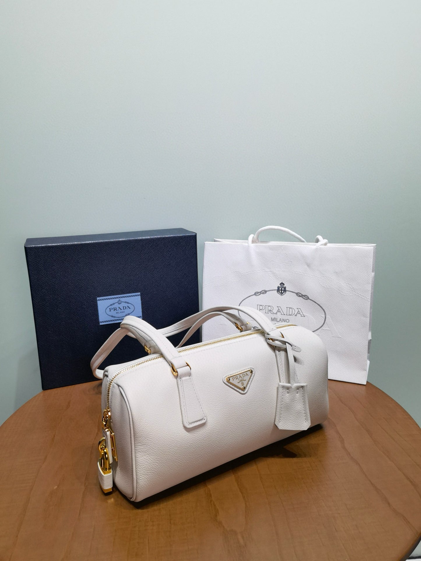Prada Lock Shoulder Bag