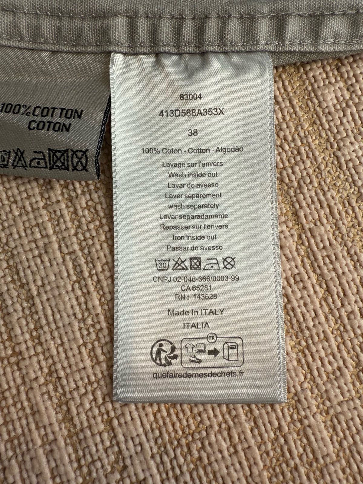 Dior Long Sleeve Shirt