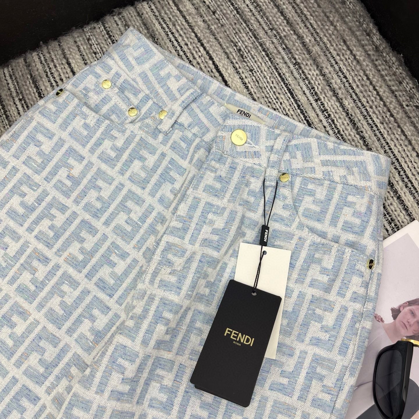 Fendi Long Jeans