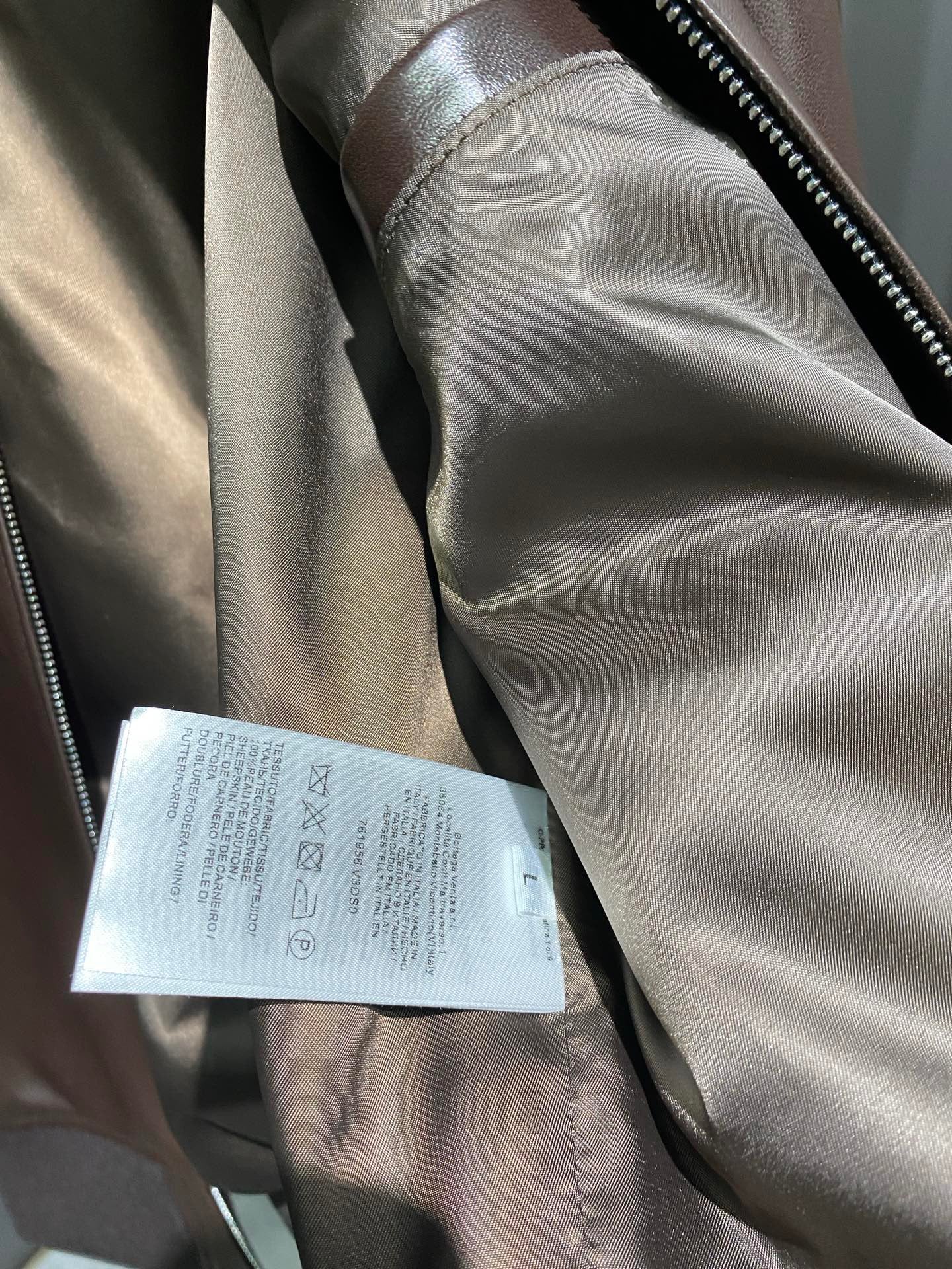 Bottega Veneta Leather Jacket