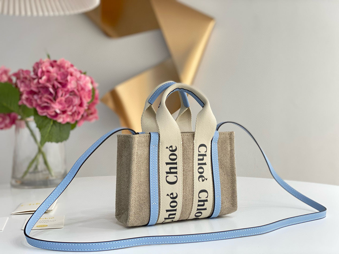 Chloe Woody Tote Bag