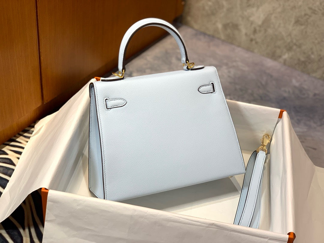 Hermes Kelly 25cm, 08, Epsom