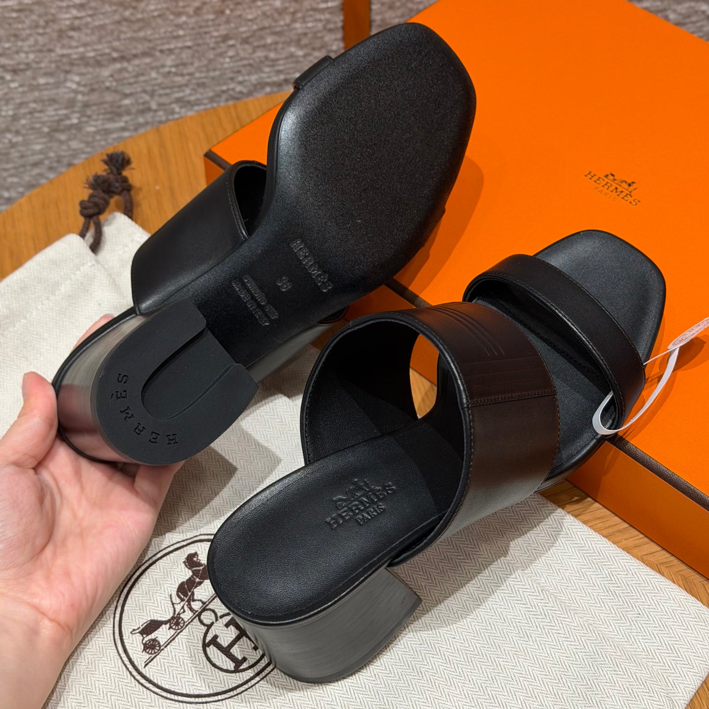 Hermes Heels Sandals
