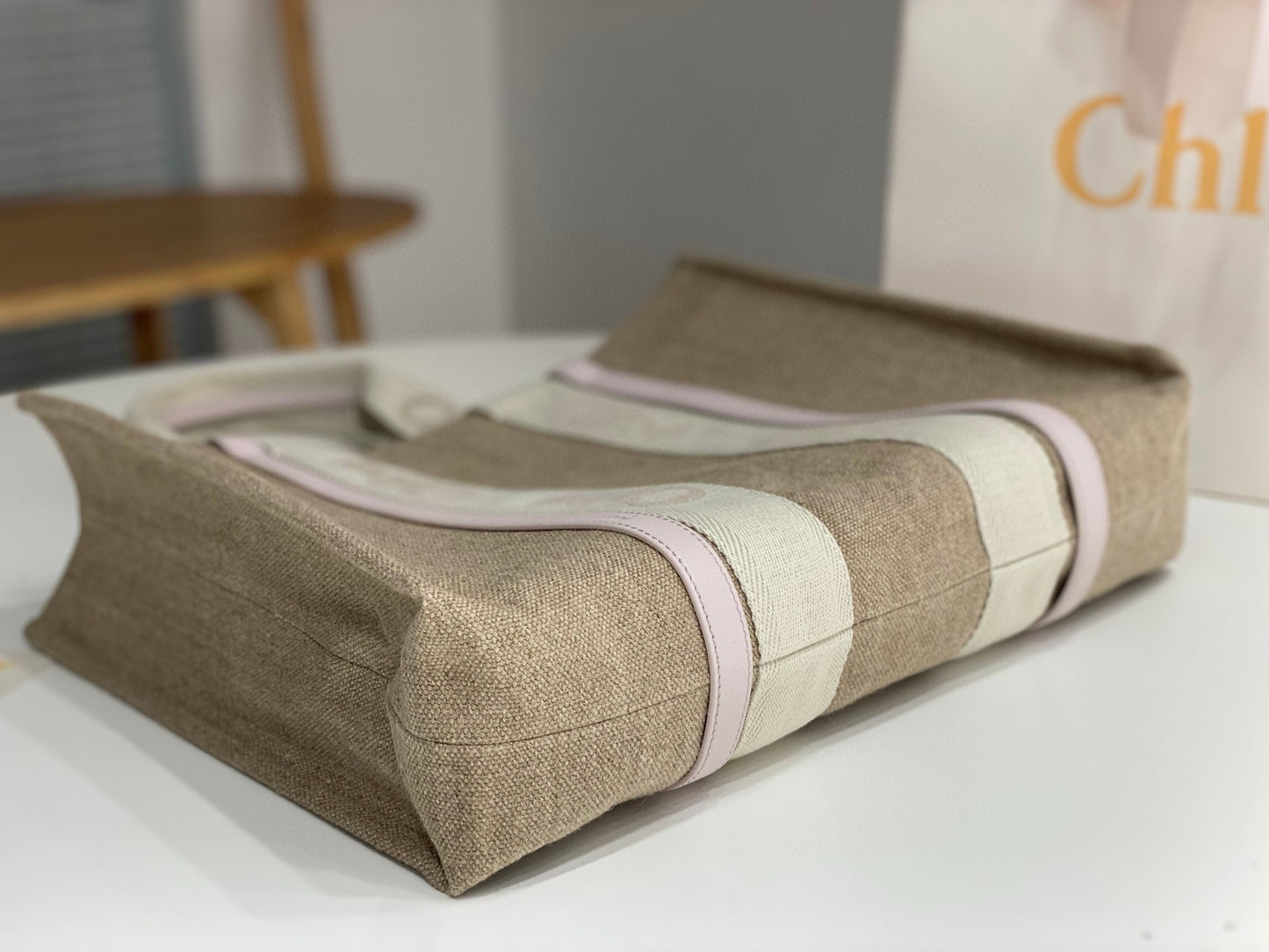 Chloe Woody Tote Bag