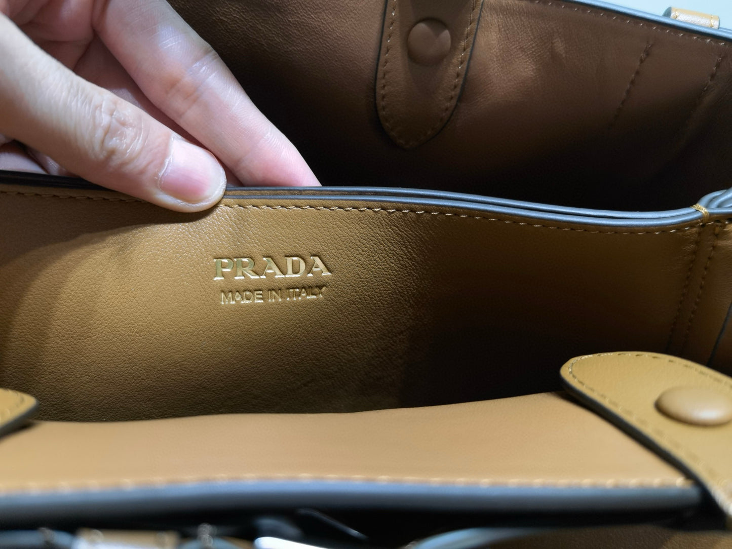 Prada Buckle Handbag