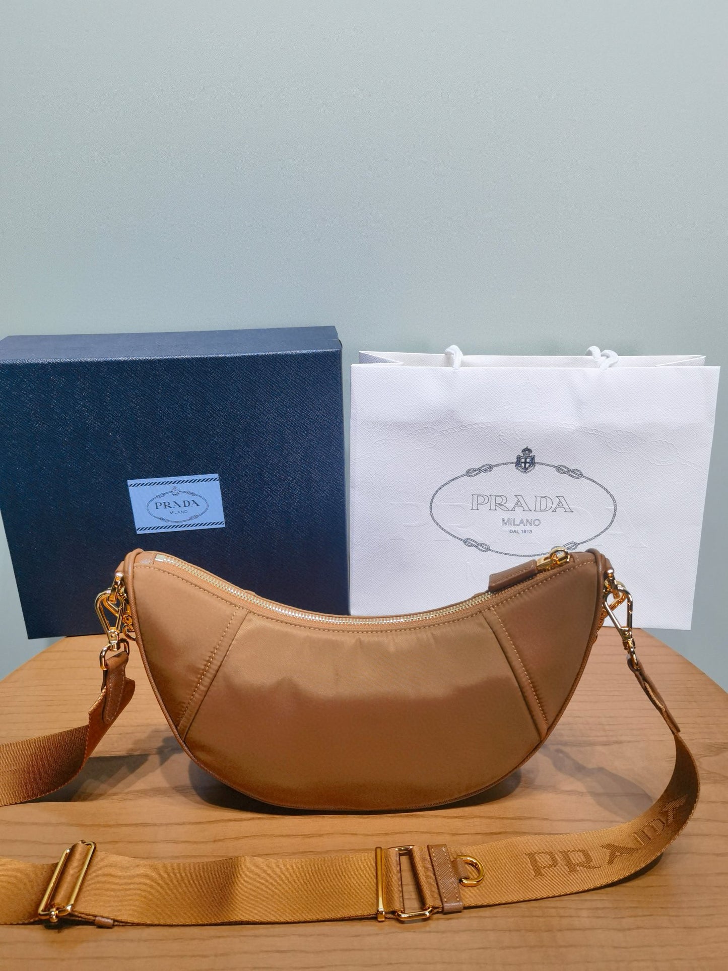 Prada Half Moon Bag