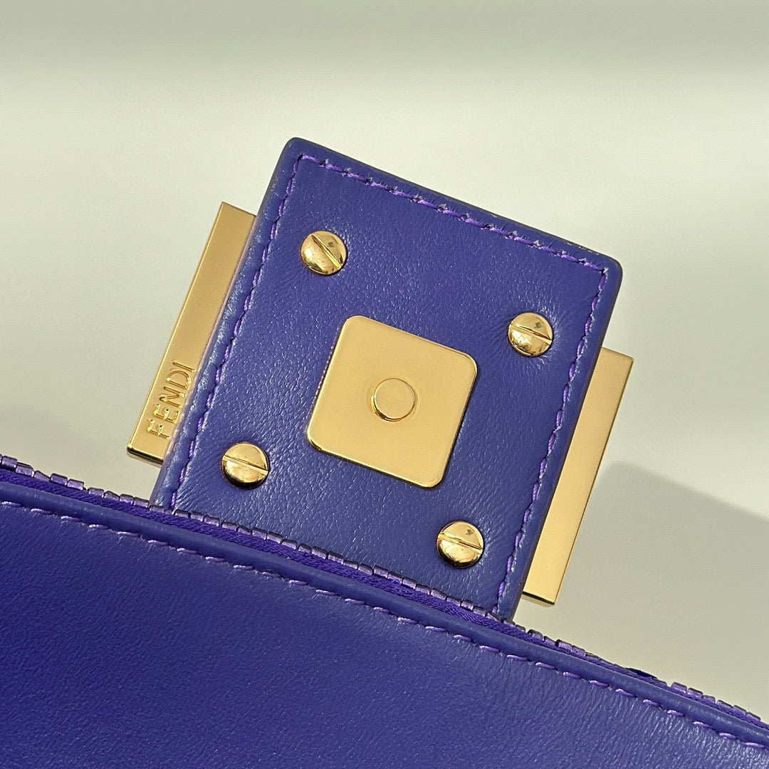 Fendi Baguette Sequins Bag