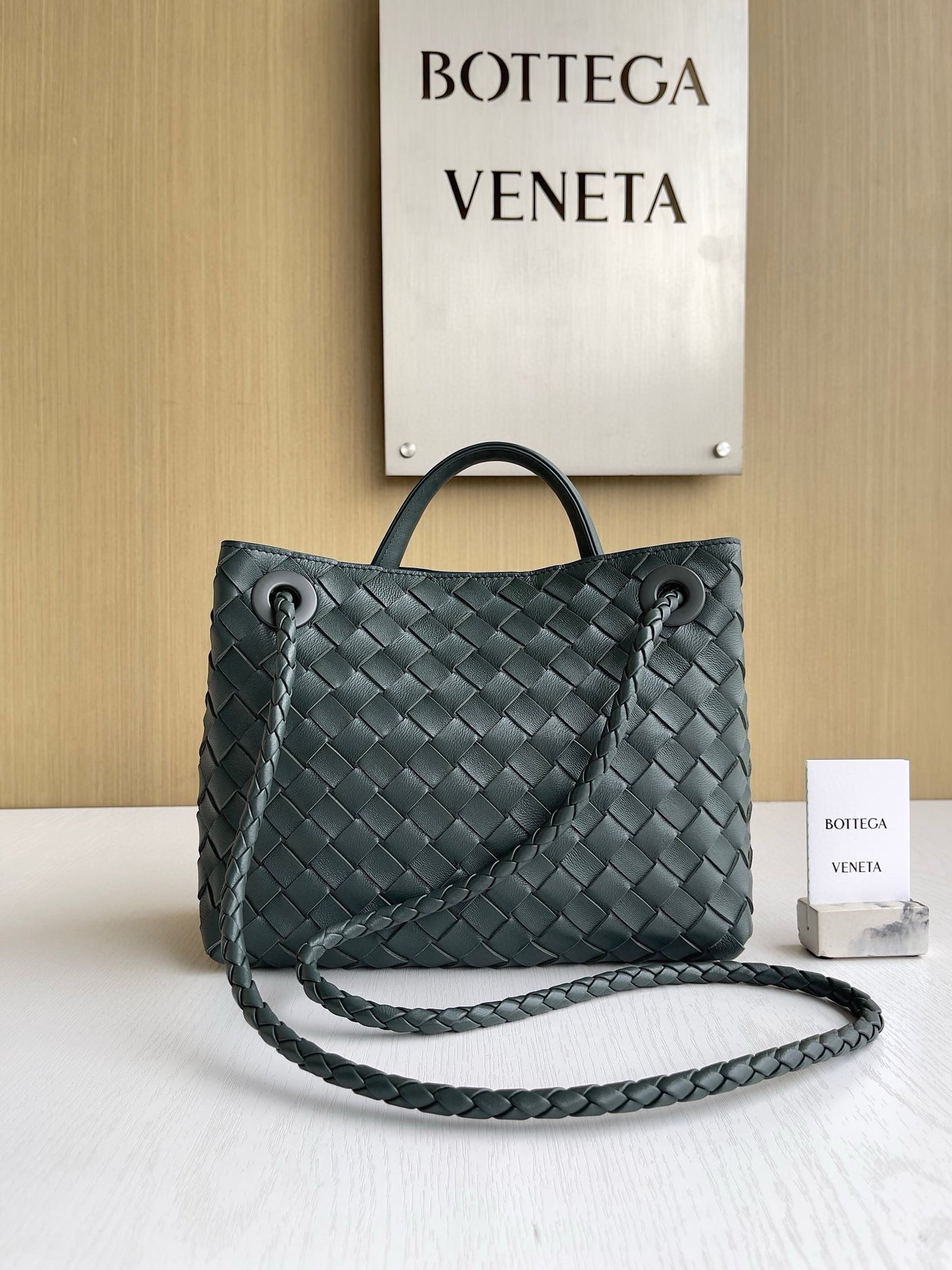 BV Andiamo Top-Handle Bag