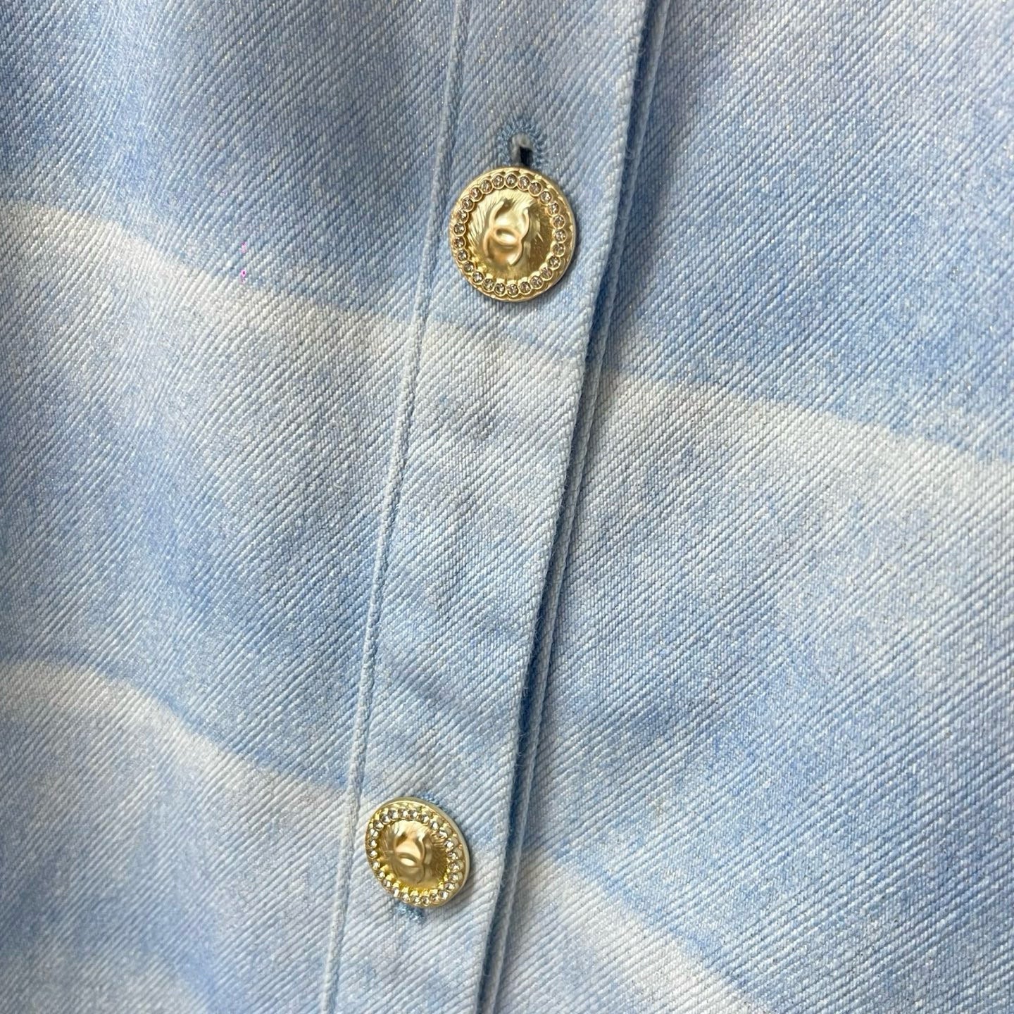 Chanel Denim Jacket With Pants Set