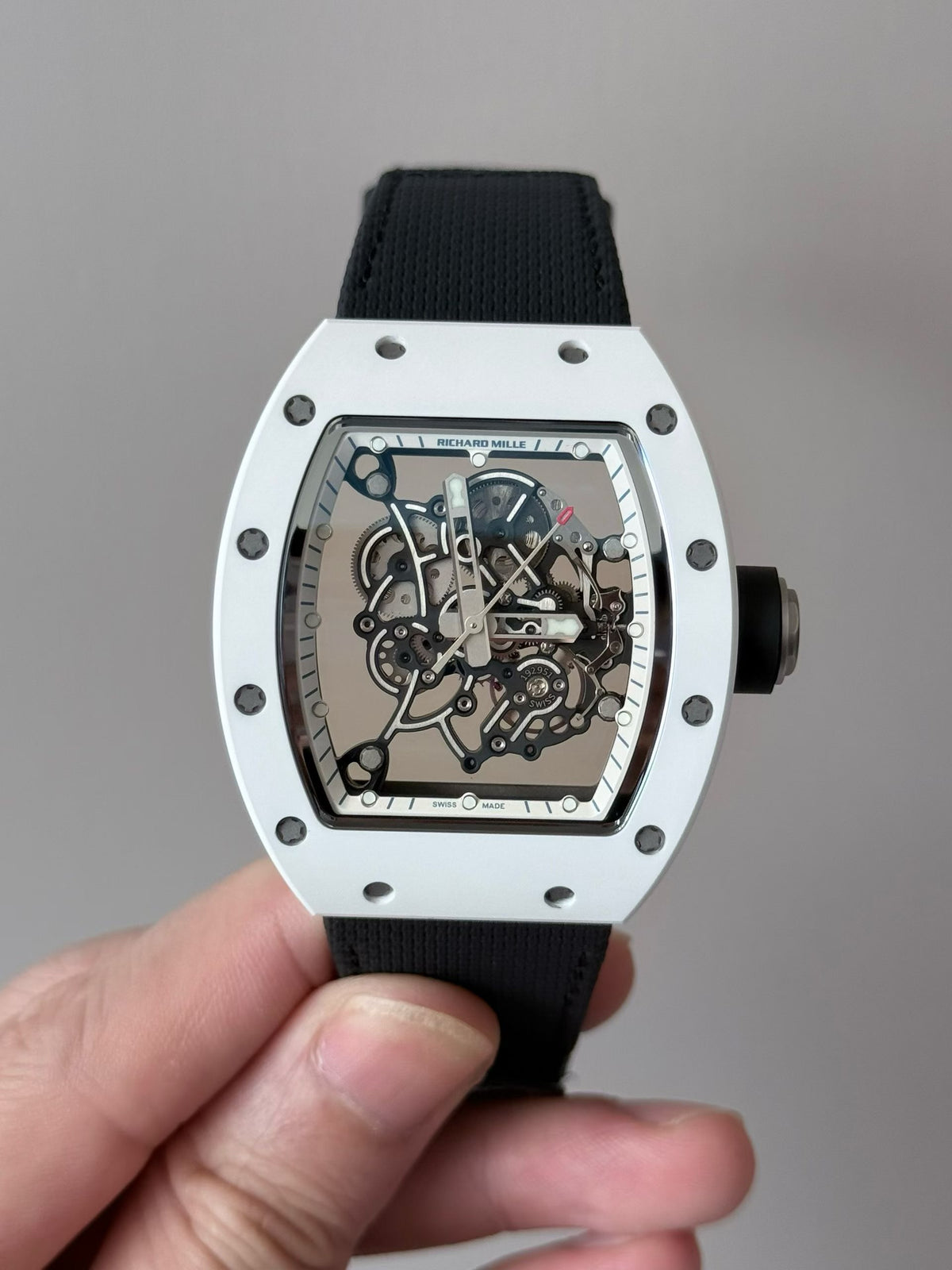 RM055 White Drive Ceramic Edition
