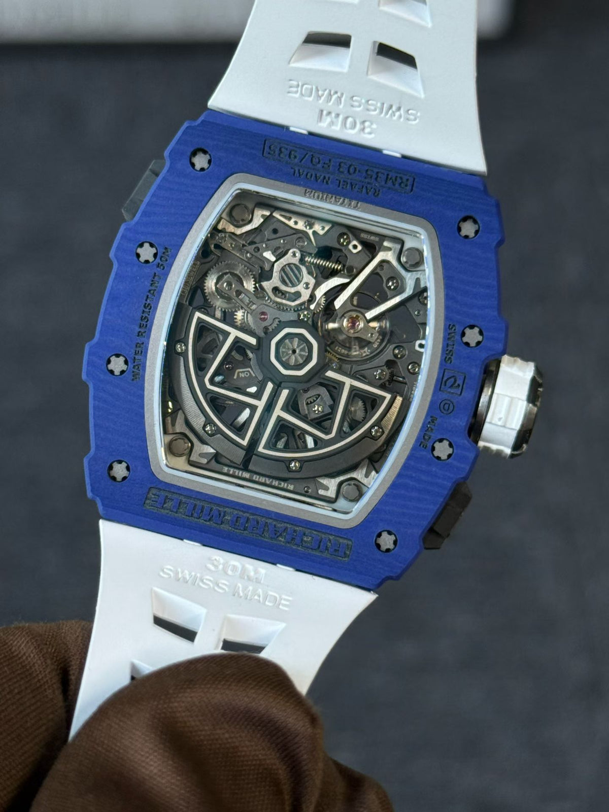 RM35-03 Rafa Nadal Blue Quartz TPT
