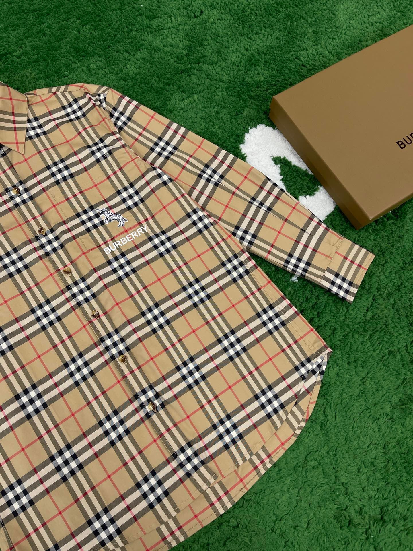 Camisa de manga larga de Burberry