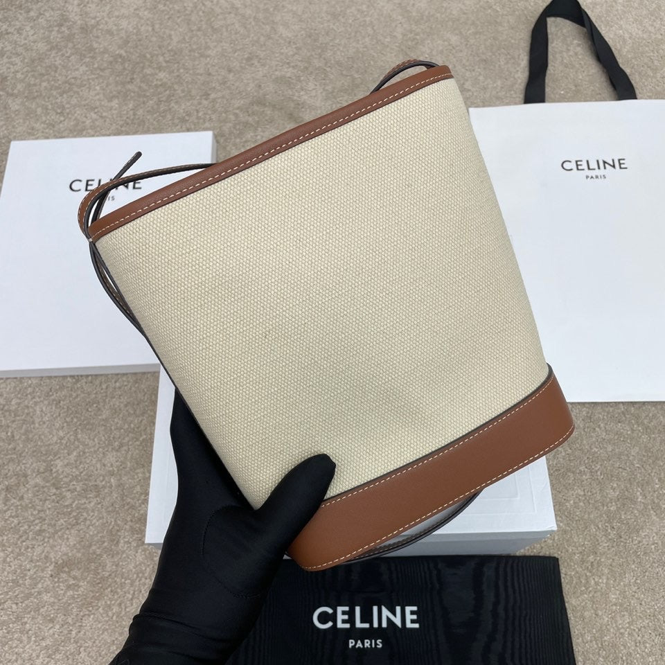 Celine Triomphe Bucket