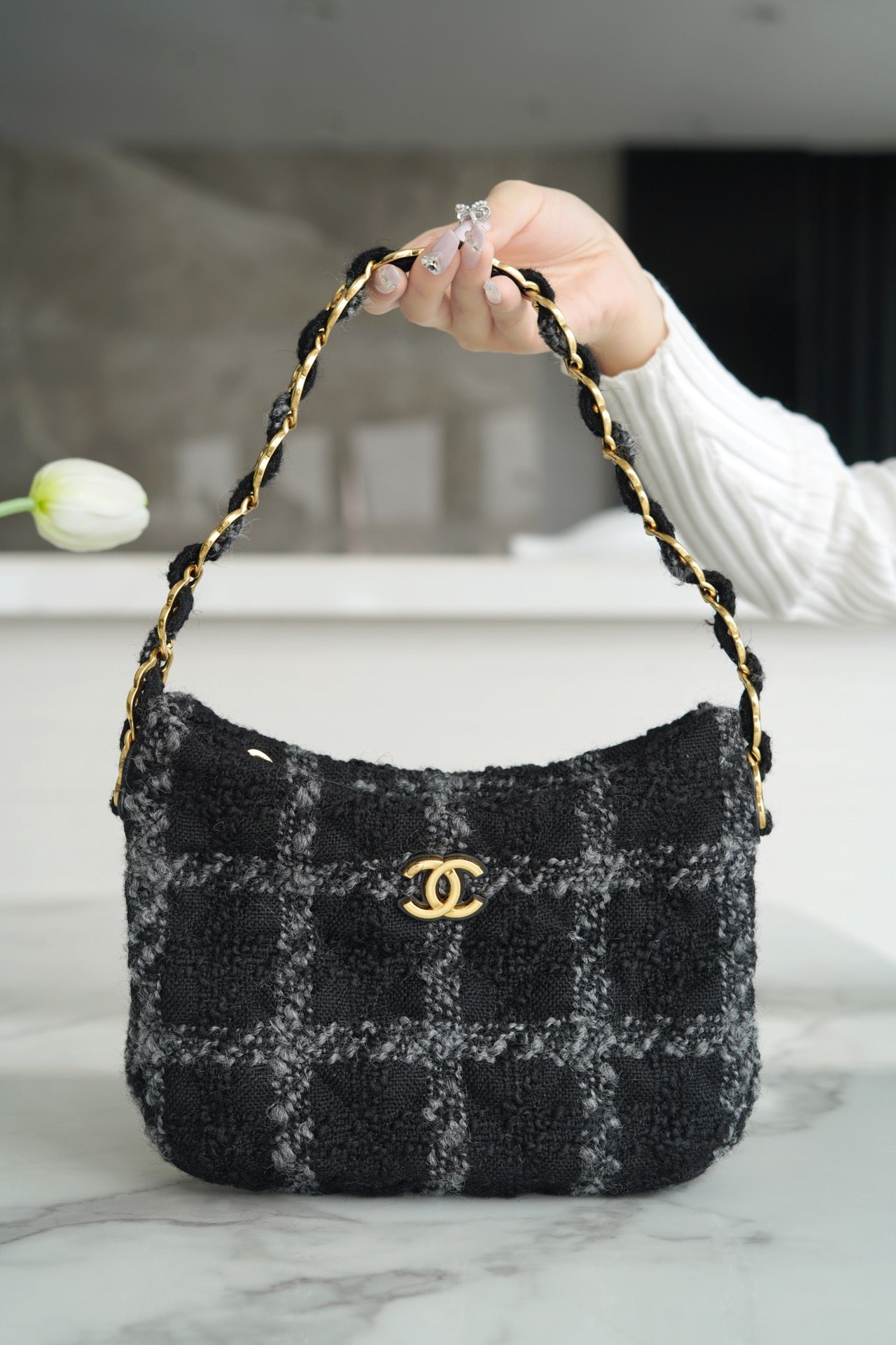 Chanel 22K Hobo Bag