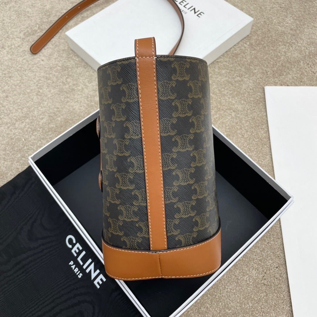 Celine Triomphe Bucket