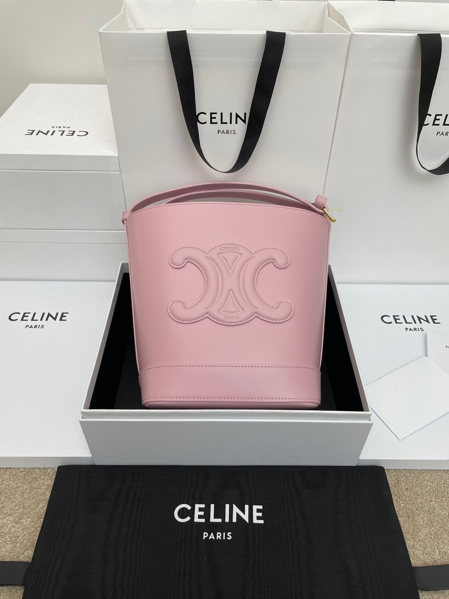 Celine Triomphe Bucket