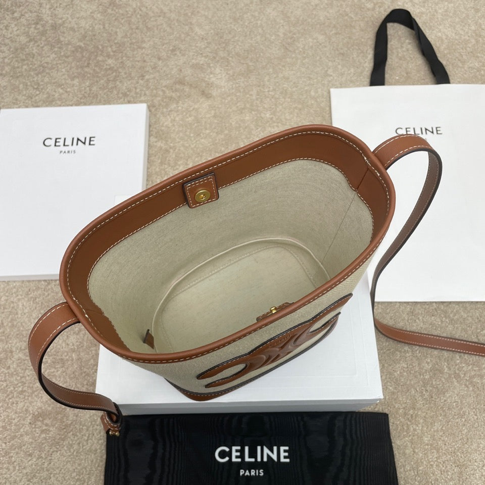 Celine Triomphe Bucket