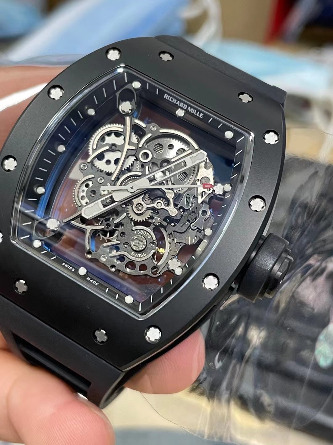 Richard Mille RM055 Black Ceramic